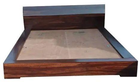 Polished Wooden Platform Double Bed, For Home Use, Feature : Attractive Designs, High Strength, Termite Proof