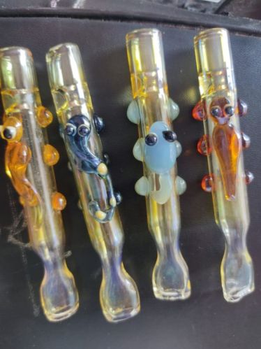 Elephant Shaped Glass Smoking Pipe, Size : Standard