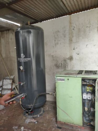 MS Air Receiver Tank, Color : Gray