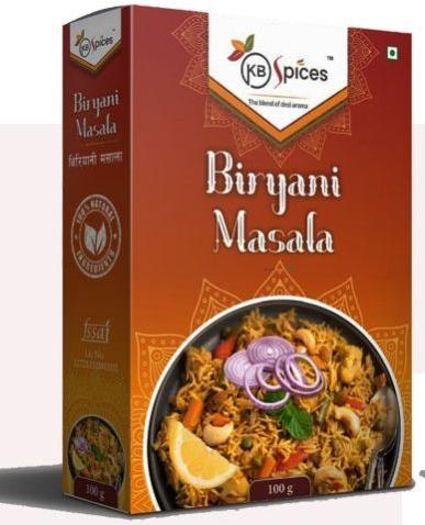 KB Blended Biryani Masala, For Cooking, Certification : FSSAI Certified