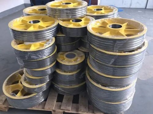 Mild Steel Diverter Pulley, Capacity : 500 Kg To 5 Ton