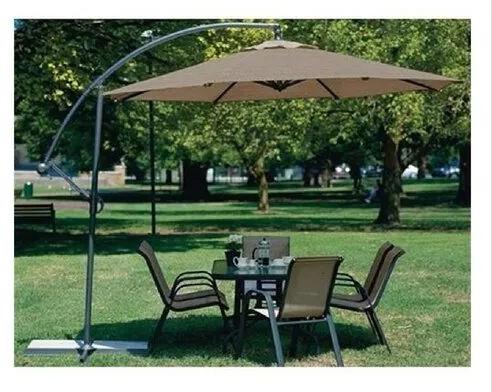 Brown Polyester Umbrella Gazebo