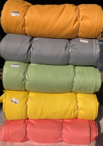 Plain Rayon Fabric, Color : ....