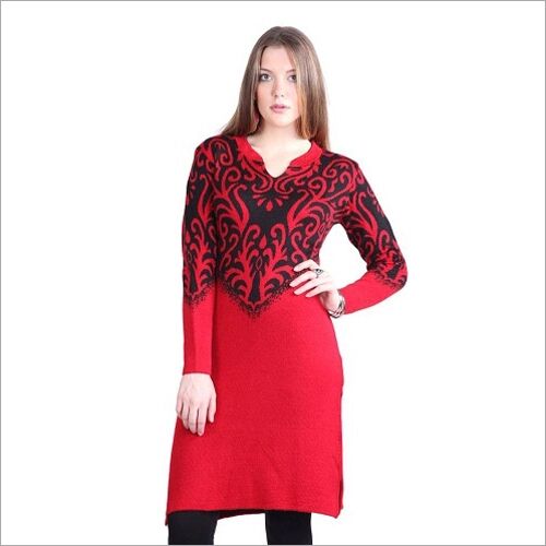 Women Woolen Kurti, Size : S, XL, XXL