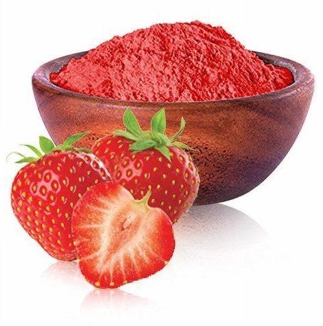 Organic Spray Dried Strawberry Powder, For Shake, Juice, Ice Cream, Packaging Size : 500g To 25kg