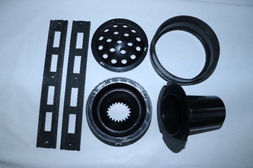 Plastic Injection Moulded Components, For Industrial, Color : Black, White