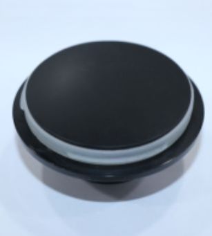 Round Rubber Jar Air Tight Gasket, Color : Black