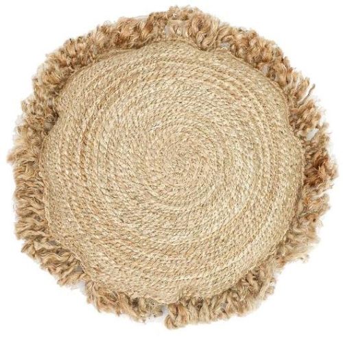 VBS Homes Jute Table Mat Set, Pattern : Plain, Printed