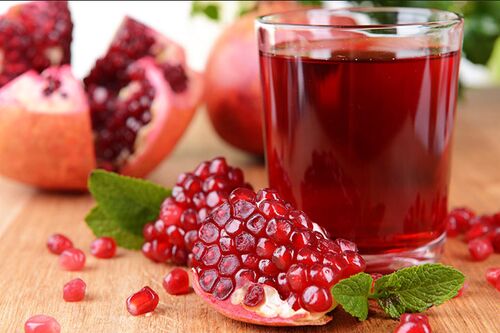 Pomegranate, For Human Consumption, Color : Dark Pink