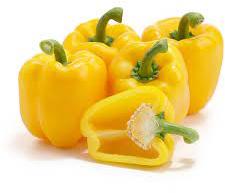 Fresh Yellow Capsicum, For Cooking, Human Consumption, Shelf Life : 5-7 Days