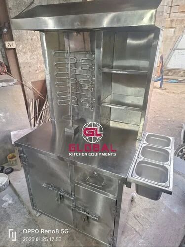 Stainless Steel Electric Shawarma Machine, Power : 220 V