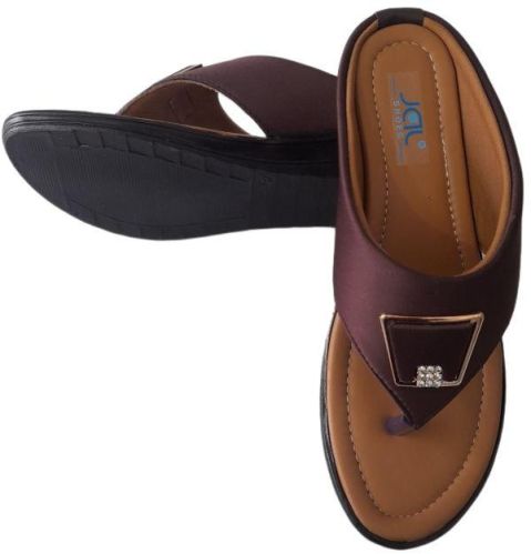 Jal Women Latest Stylish Buckle Slippers