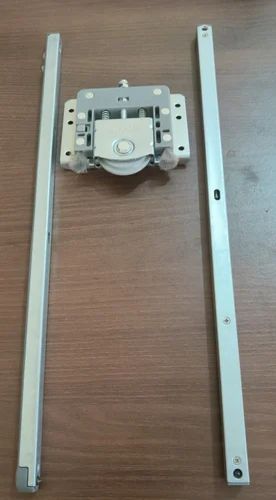 Zinc Coated Stainless Steel Sliding Door Roller Set, Length : 20 Inch (Runner Channel)