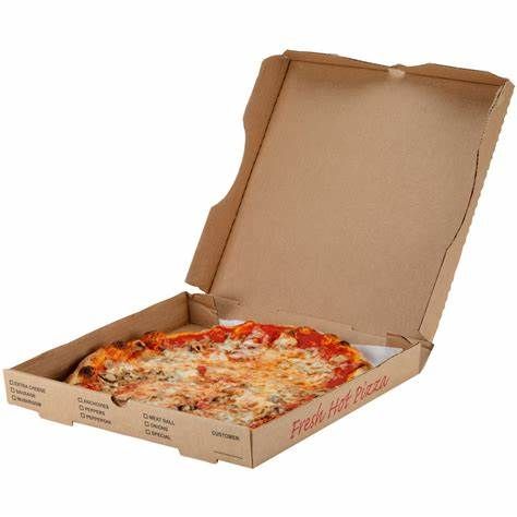 Paper Pizza Box, Paper Type : Kraft, 3ply Board