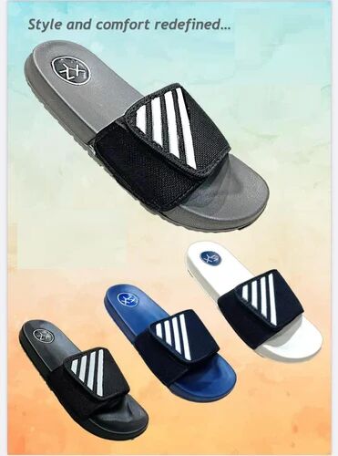 Rubber Plain Flip Flop Slipper, Gender : Men