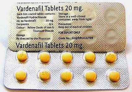 Vardenafil 20 Mg Tablets