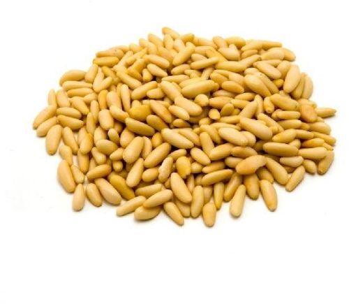 Pine Nuts, For Snacks, Sweets, Color : Yellow