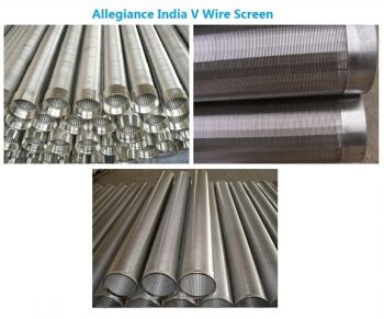 V Wire Screen Pipe, Length : 0.2 Mtr - 6 Mtr.
