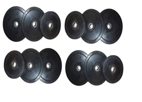 Rubber Weight Plates, For Exercise, Gym, Feature : Corrosion Proof, Excellent Quality, Fine Finishing