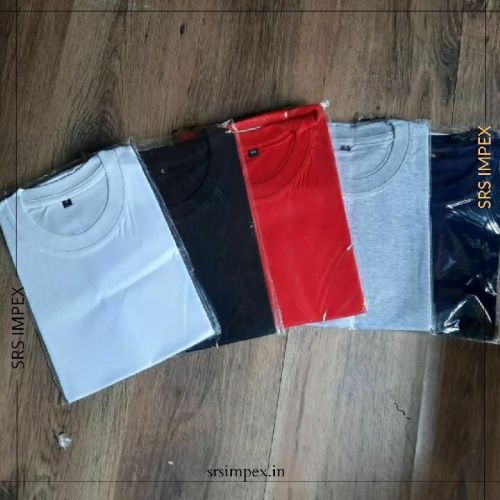 Cotton Plain T-Shirt, Size : M, XL, XXL