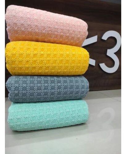 Lucknowi Georgette Chikan Fabric, Width : 44 Inches