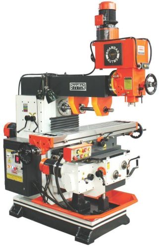 Cast Iron Electric Horizontal Vertical Milling Machine, Certification : CE Certified