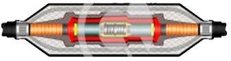 Single Core Heat Shrinkable Straight Joint Cable