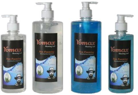 Yomax Shaving Gel, Packaging Type : Plastic Bottle