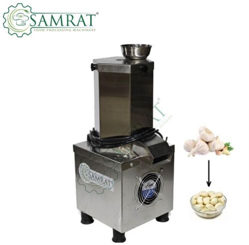 Stainless Steel Garlic Peeler Machine, Automatic Grade : Automatic