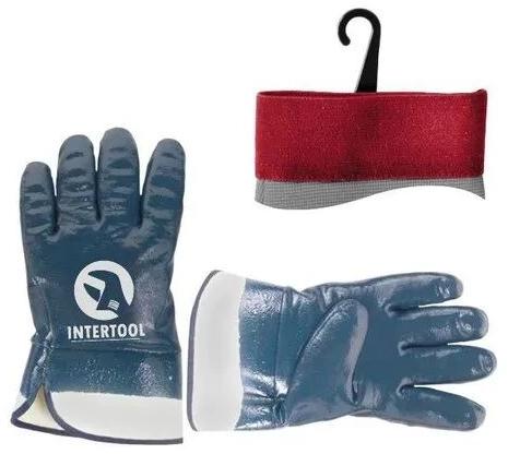 Leather Safety Gloves, Size : Free Size