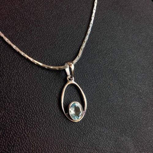 Polished 925 Sterling Silver Pendant