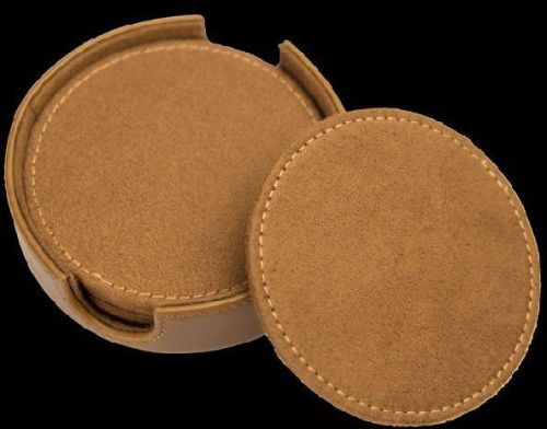 Leather Coaster Set, Size : Multisize