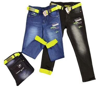 Snapkids Plain Cotton Denim Jeans, Size : 24, 26, 28, 30, 32, 34, 36, 38, 40, 42