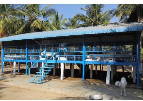 Mild Steel Cattle Sheds