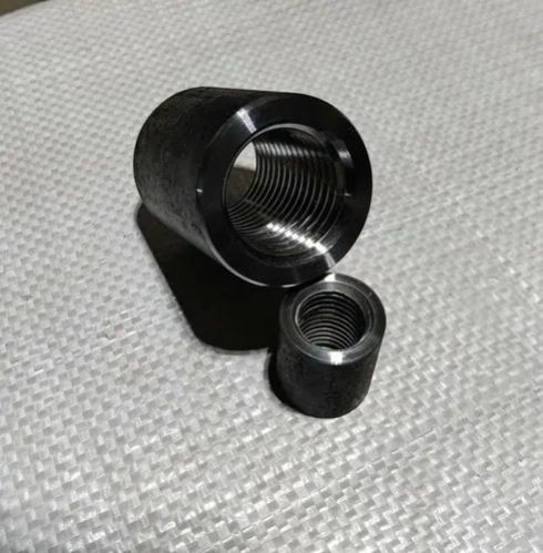 Innovegic Grey Polished Mild Steel Construction Parallel Threaded Coupler