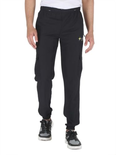 Star The Vision Men Ns Polyester Cargo Track Pant Tpb01-black.