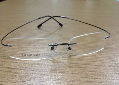 Unisex Rimless Spectacles, Shape : Square