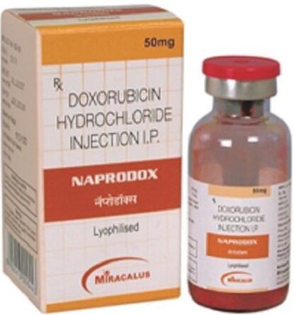 Naprodox Doxorubicin Hydrochloried Injection, Medicine Type : Allopathic
