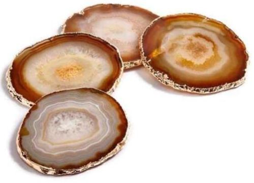 Payton Handmade Coaster Set, Shape : Round