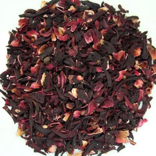 Dried Hibiscus Flower, Form : Losse Leaf