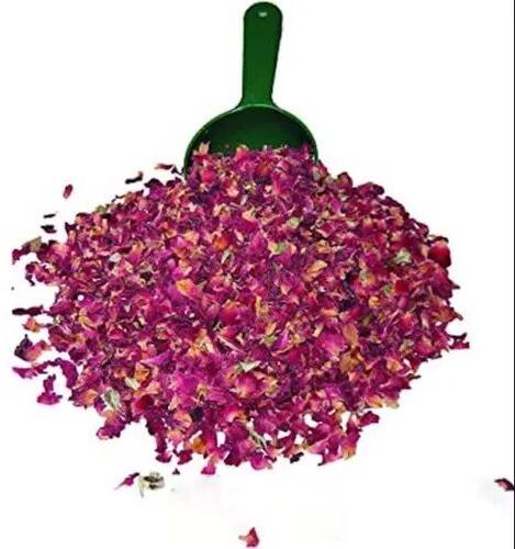 Dried Red Rose Petals