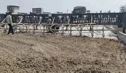 9.75 Meters Concrete Road Paver Machine