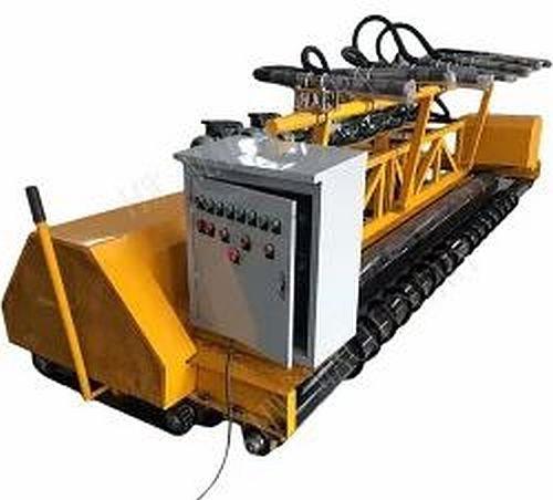 Yellow Concrete Screed Paver Machine