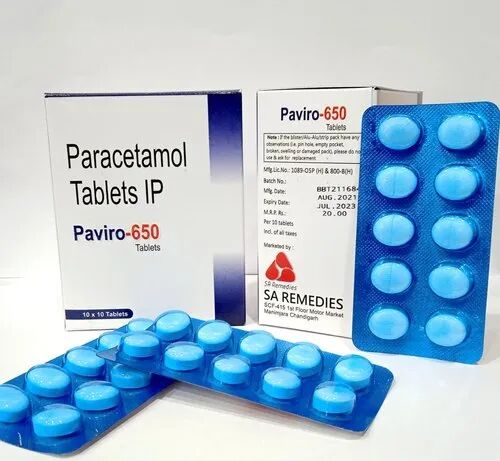 Paracetamol Tablet, For PAIN RELEIF, Packaging Size : 10*10 BLISTER