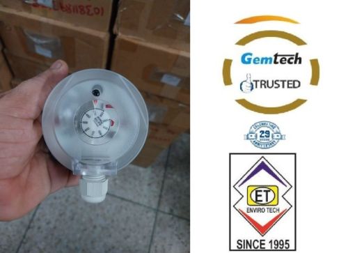 ABS Differential Pressure Switch GEMTECH 930.8x, Color : GRAY