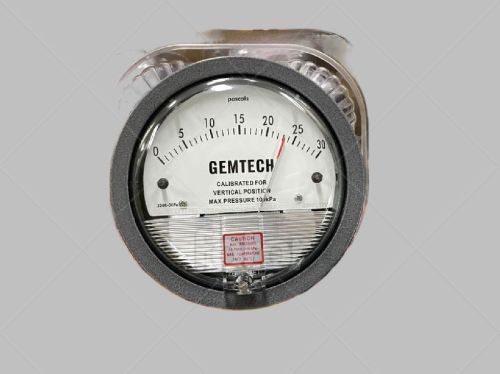 GEMTECH Minihelic Differential Pressure Gauge Range 0-25 MM