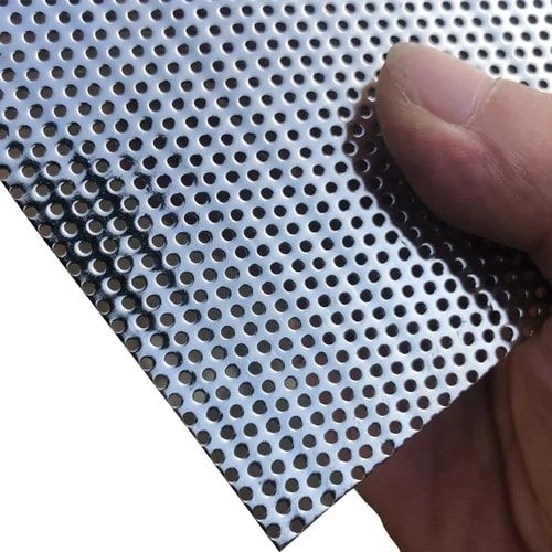 Mild Steel CNC Perforated Plates For Industrial