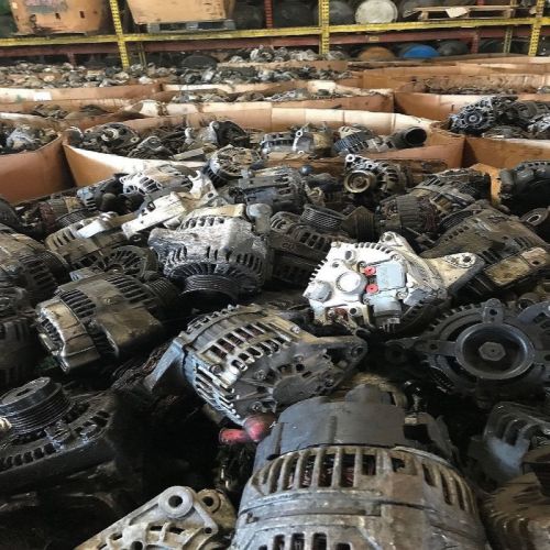 Used Alternator and Starters Scrap, Packaging Type : gray