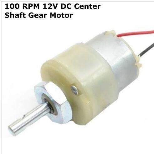 Robocraze Shaft Gear Motor, Power : Rated Torque(kg-cm): 2.9
