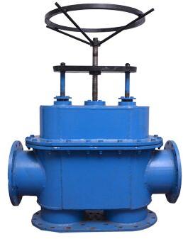 High Cast Iron Double Beat Valve, For Industrial, Color : Blue